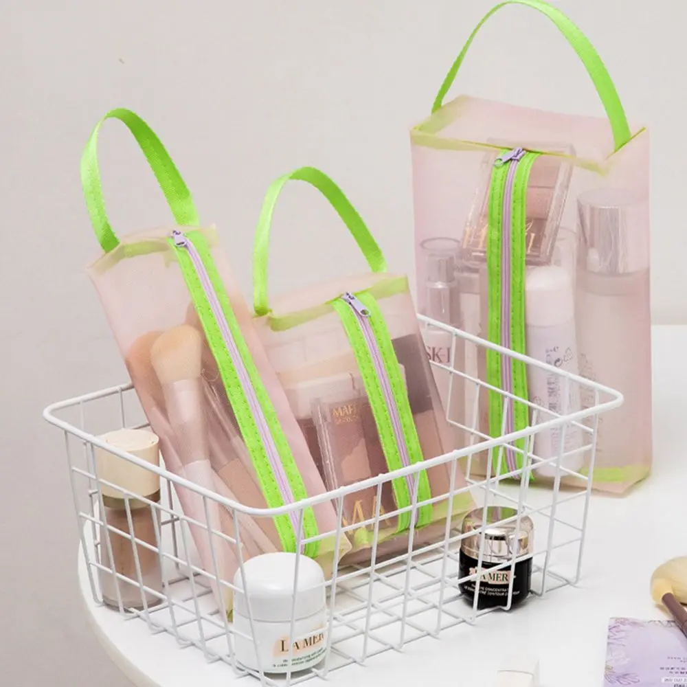 

Foldable Women Lipstick Zipper Storage bag Makeup Brushes Toiletry bags Makeup Bags Make Up Box Cosmetic Bag