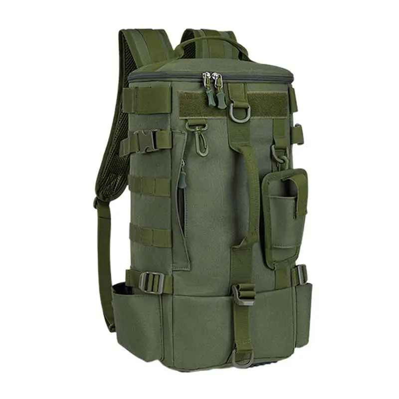 

Fishing Backpack Fishing Bag Tackle Box Organizer Water-Resistant Storage Organizer Large Fishing Pack With Rod Holders Fishing