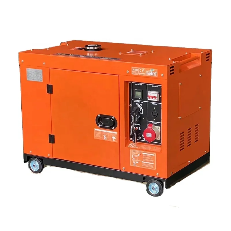 Super Silent Generator 10kw Generator China Manufacture Hot Sale 10kva Soundproof Ats Remote Control 20kva 16kw