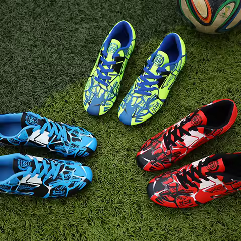 Professional Soccer Shoes FG/AG Football Boots Professional Cleats Grass Training Sport Footwear Outdoor Futsal Soocer Boots