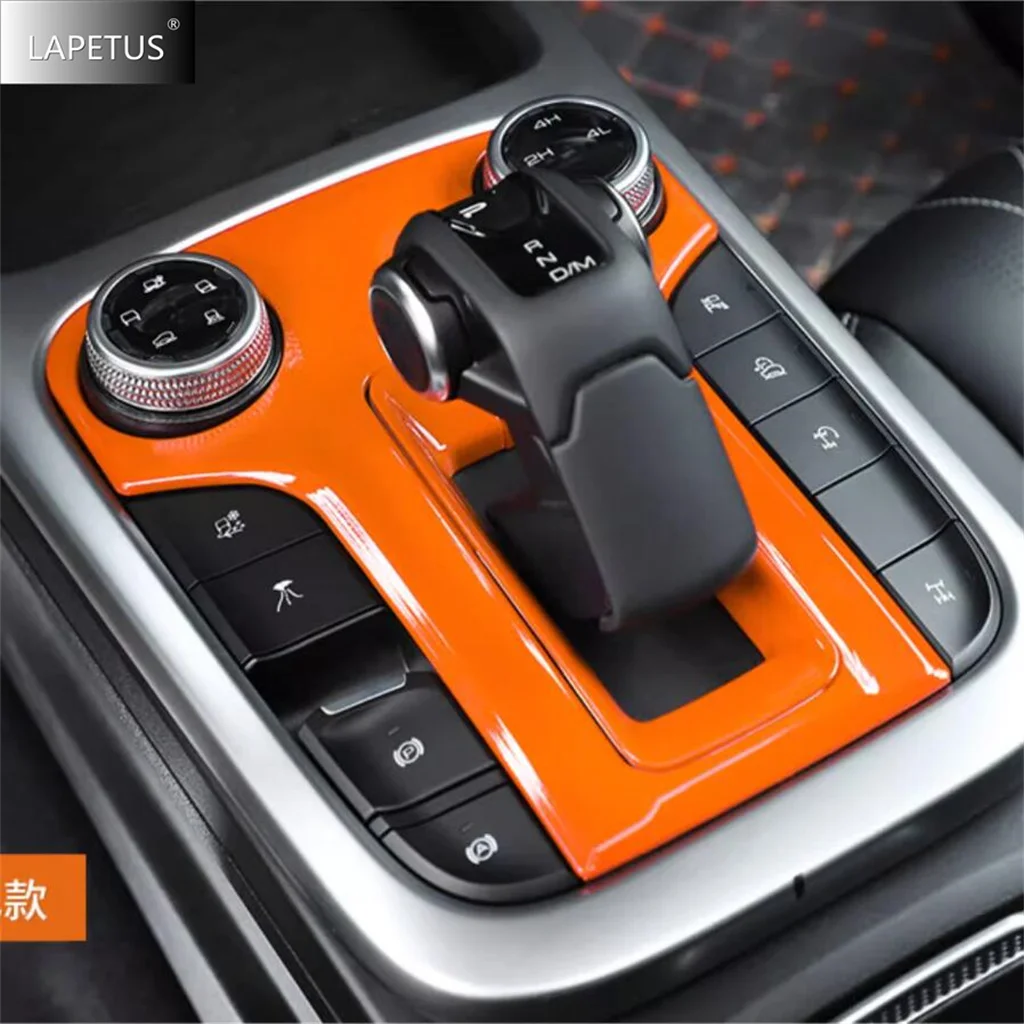 

Central Control Transmission Shift Gear Panel Frame Decor Cover Trim Accessories For Great Wall GWM WEY TANK 300 2022 - 2025