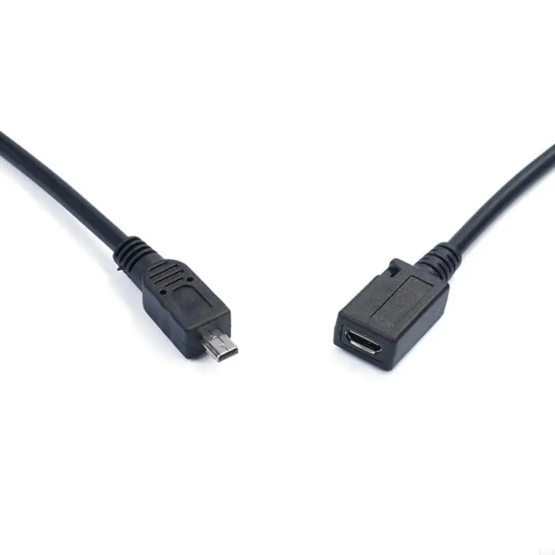 2025 Nuevo adaptador Micro5P USB a Mini USB 8PIN garantizando carga eficiente y sincronización datos para cámara
