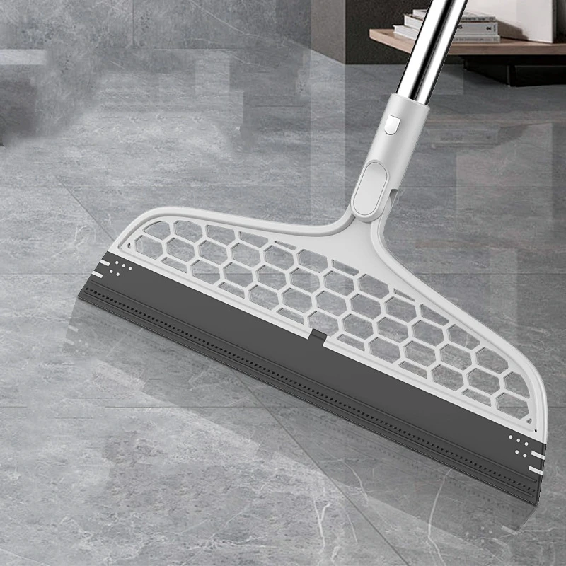 180° Adjustable Magic Rubber Broom Silicone Mop Hand Dust Brooms Home Floor Cleaning Squeegee Wiper Flooring Household Utensils