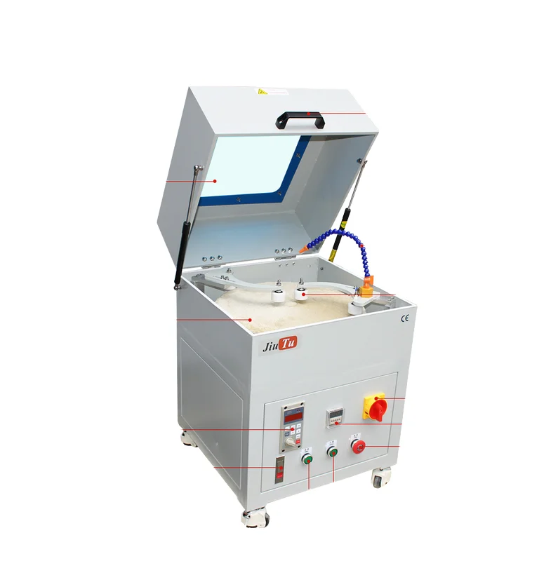 Electric LCD Screen Polishing Machine, Rear Cover Glass Polishing Equipment for Mobile Phones Watches Wholesale