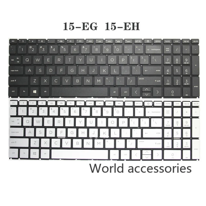 New US Russian Keyboard for HP Pavilion 15-EG 15-EH 15m-EH 15m-EG 15-eh0050wm 15-eh0085nr 15-eh0090wm M19N73 TPN-Q246 Backlit