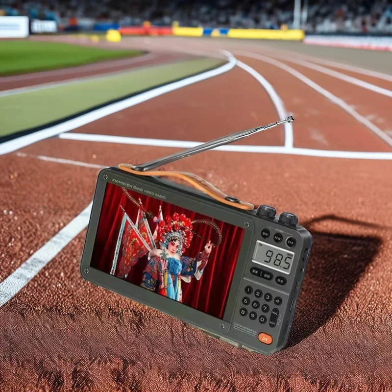 

High Quality Inch Portle Digital TV TFT LED TV With Charging Tuner FM Radio Function