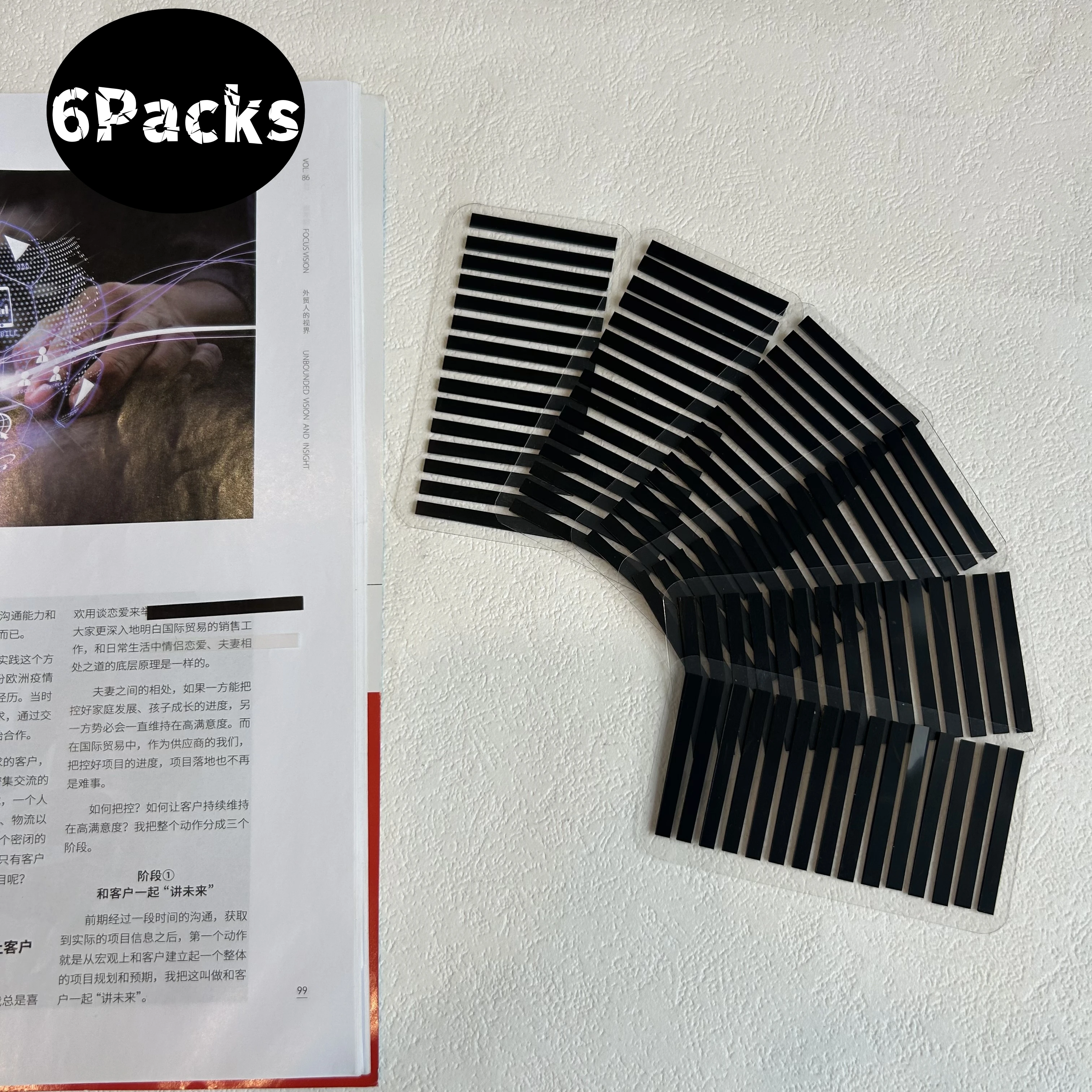 6Packs NEW Colorful Sticky Index Tabs Notes Memoranda Notebook Page Markers Classify Sticker Office School Stationery Supplies