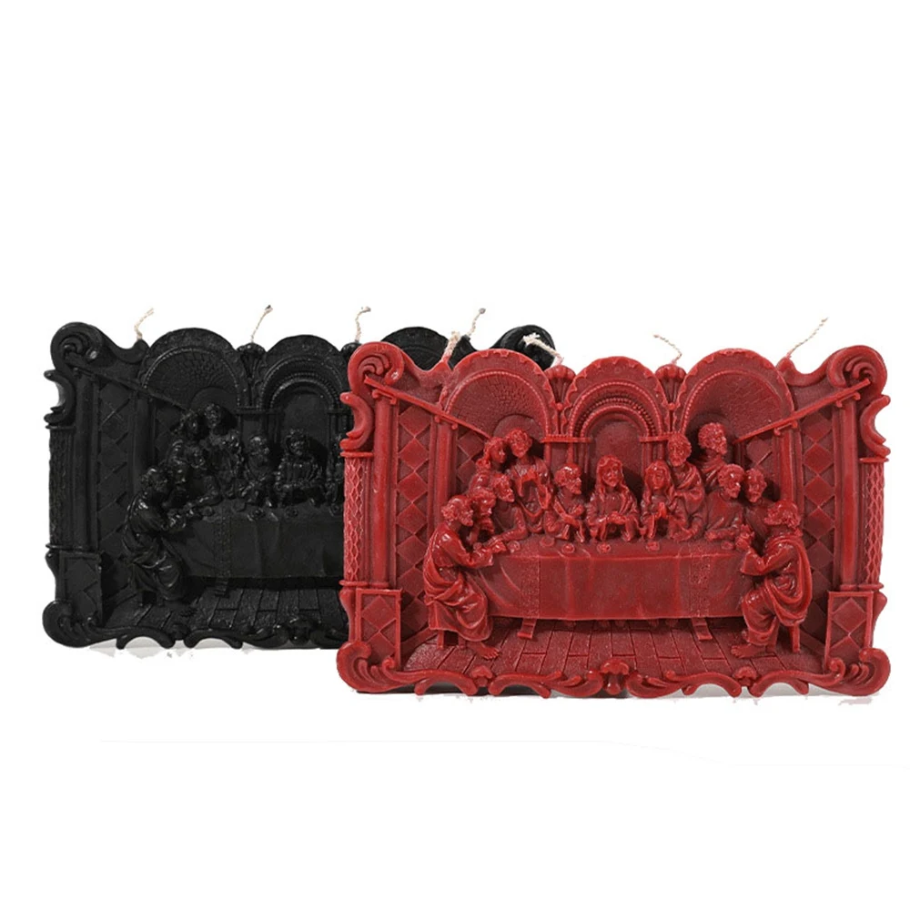 The Last Supper Aromatherapy Foreign Trade E-commerce Gift Low temperature aromatherapy Birthday Candles Party Home Decoration