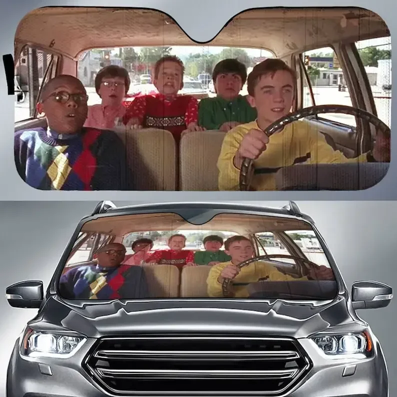 Malcolm In The Middle Car Sun Shade Malcolm Wilkerson Car Sunshade