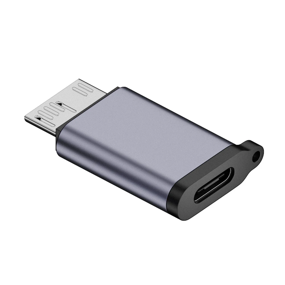 USB C naar Micro B USB 3.0-adapter Type C Female naar Micro B Male Snel opladen USB Micro 3.0 naar Type C Supersnelheid voor laptop HDD
