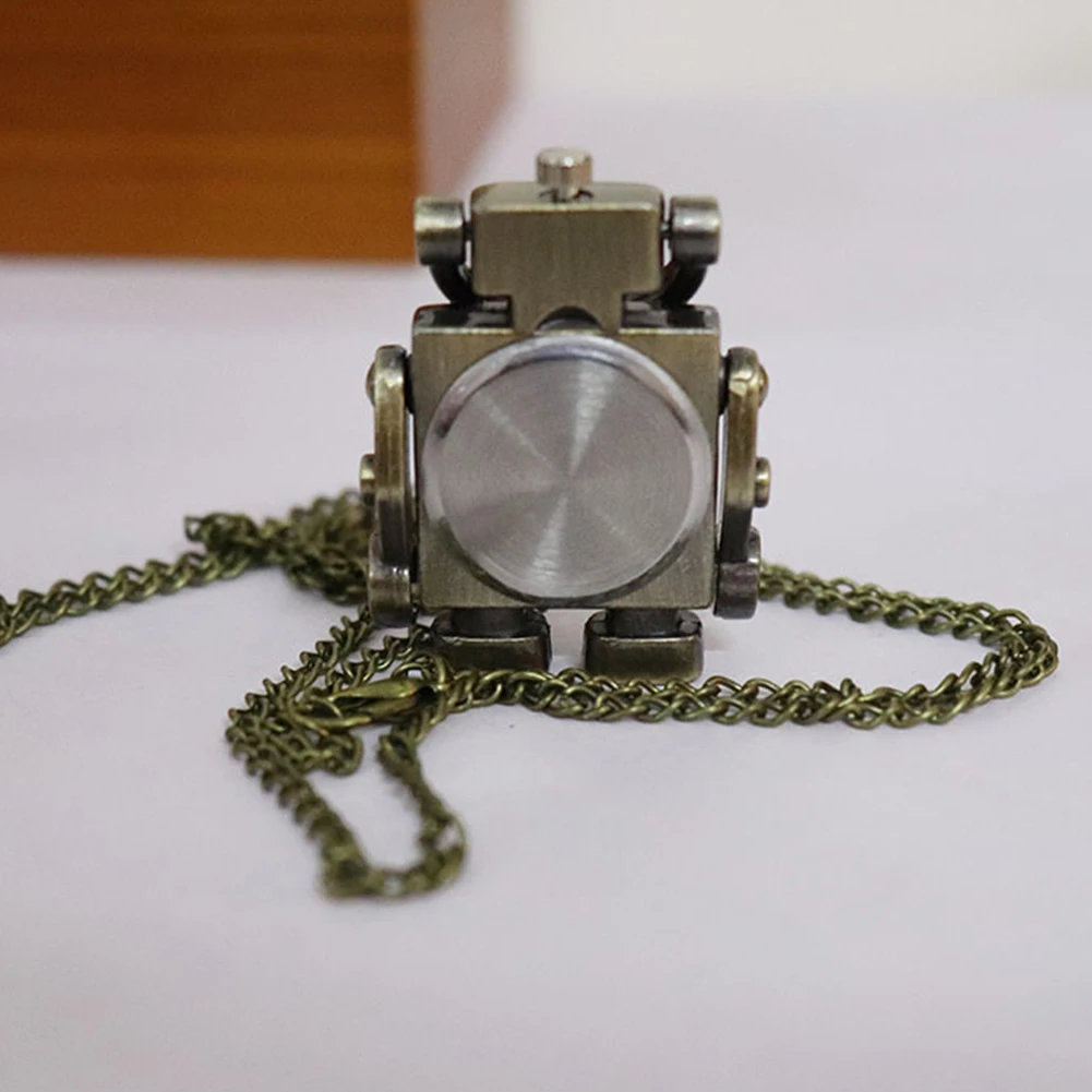 Jam tangan saku kuarsa dial bulat angka Arab antik liontin dihiasi dengan gantungan kunci lucu tas pesona untuk pesta