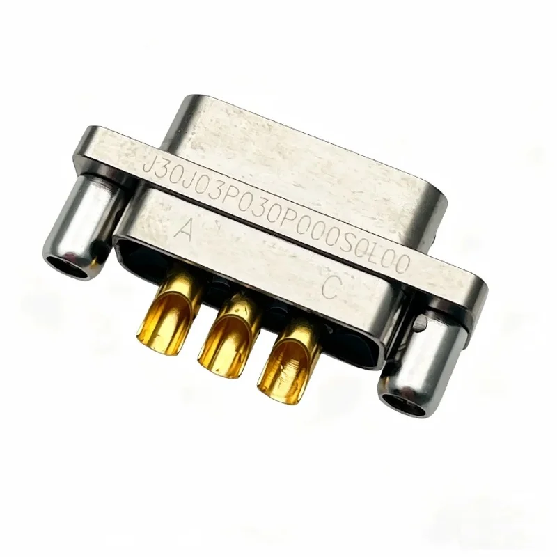Micro Rectangular Aviation Connector J30J03P030P000S0L000 High Density Industrial Socket Connector