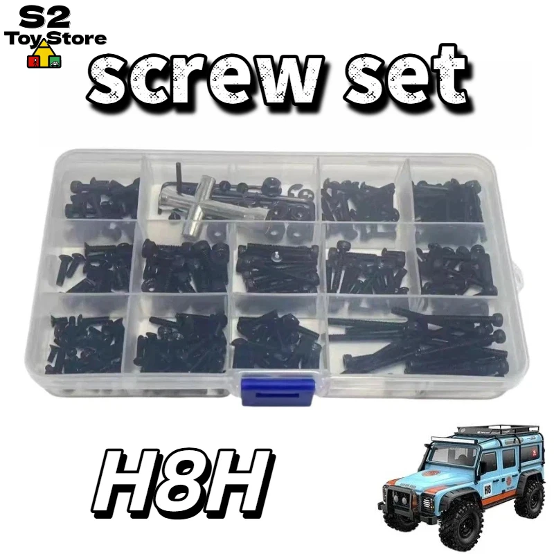 

MJX RC Car Screw Bearing Storage Box MJX H8H RC Car Accessory High Strength Repair Replacement Parts Organizer For Hobbyists