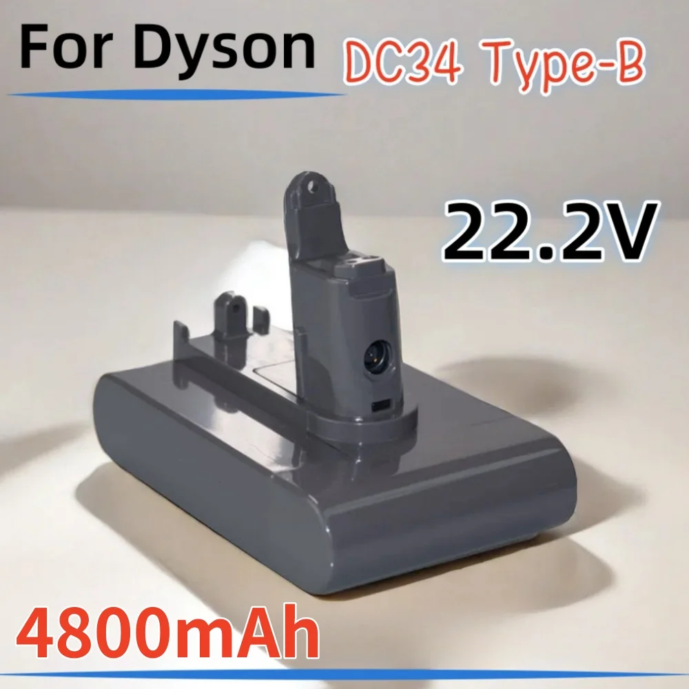 

For Dyson DC34 Type-B 22.2V 4800mAh Li-ion Battery DC31 DC34 DC35 DC44 DC45 Replace