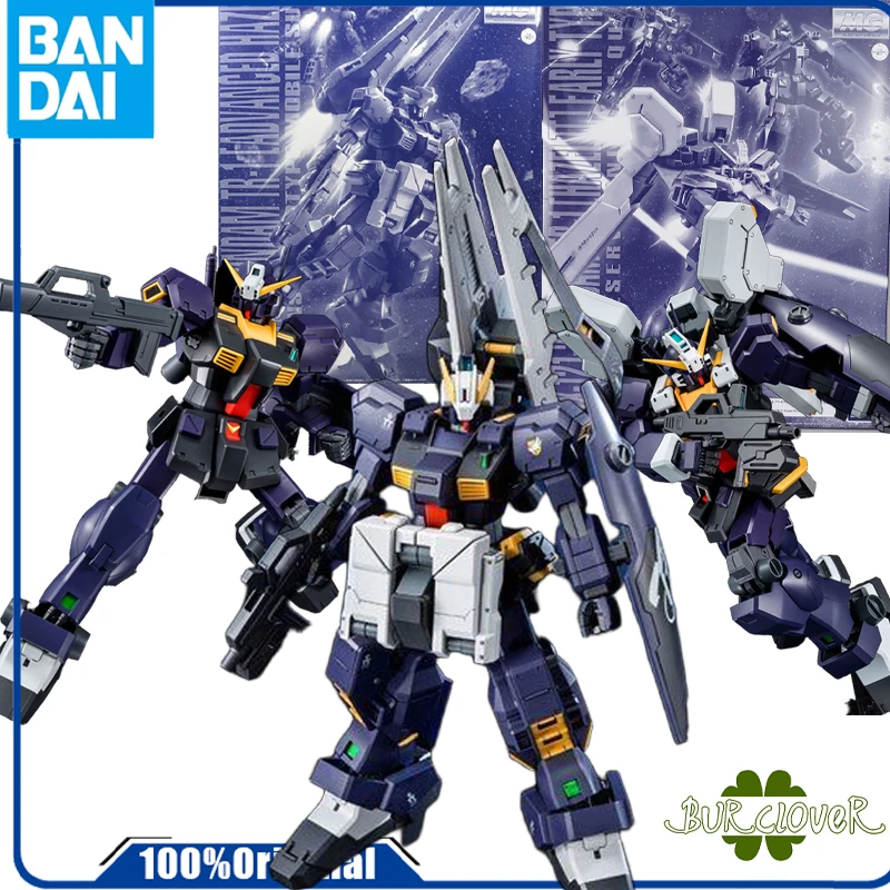 

BANDAI ORIGINAL MG NETWORK LIMITED EDITION GUNDAM TR-1 HAZEL 2 EARLY MODEL & RIOT CONTROL GM Anime Action Figure Assembly