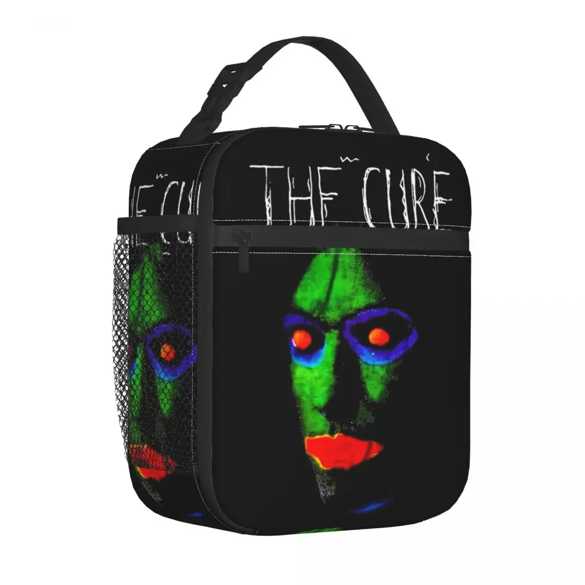 The Cure Band-fiambrera con aislamiento de Horror, bolso de mano grande para comida, trabajo al aire libre