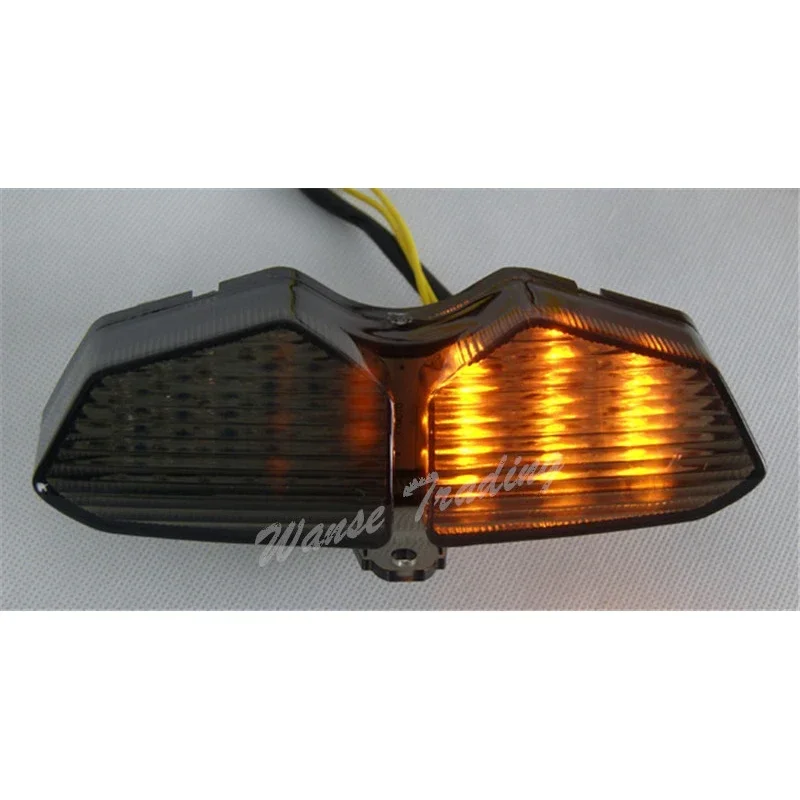 waase Rear Taillight Tail Brake Turn Signals Blinker Indicator Integrated Led Light Lamp For 2003 2004 2005 YAMAHA YZF R6