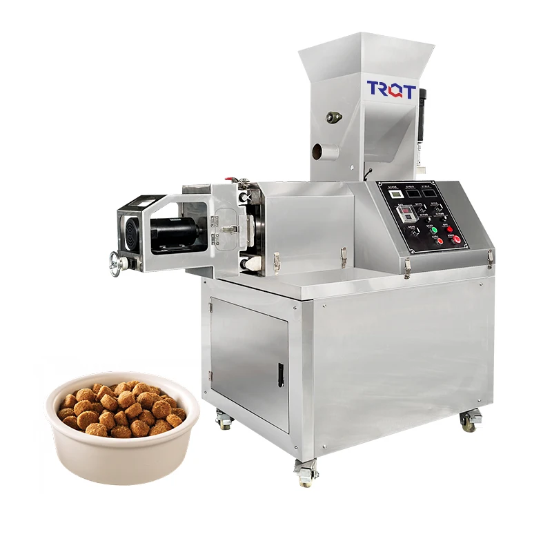Extruder Feed Machine 1ton Puffed Puppy Pet Dog Food Feed Extruder Processing Plant Production Line Machinery Equipment