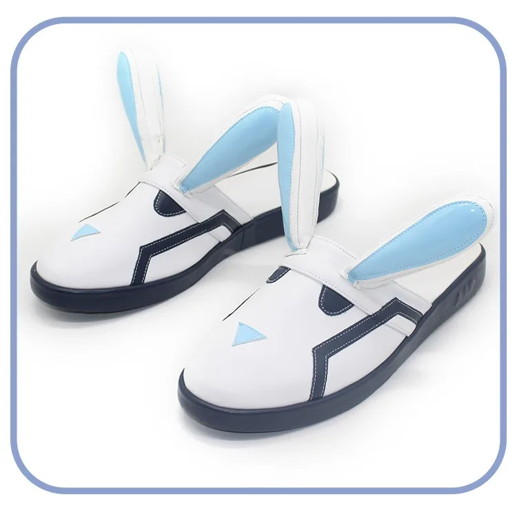 ‌LOL Aurora‌ Cosplay Shoes PU Leather Sandals Halloween Party Boots Anime Cosplay Props Custom Made