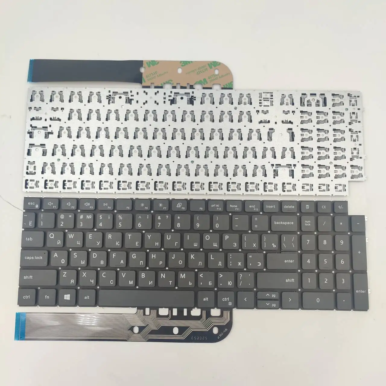 RU laptop keyboard for Dell Vostro 15 3510 3515 3520 3525 5510 5515 P106F