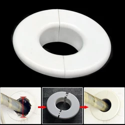 1pair Plastic Wall Wire Hole Cover Air-conditioning Pipe Plug Decorative Cover For Home Office Hotel Furniture Hardware