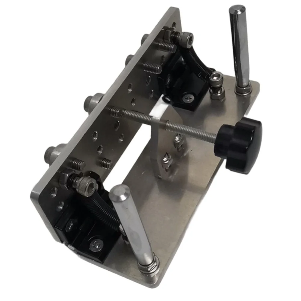 Handheld Belt Sander with V Groove Design and 304 Stainless Steel Build 16x5x5cm Size for Accurate Blade Finishing