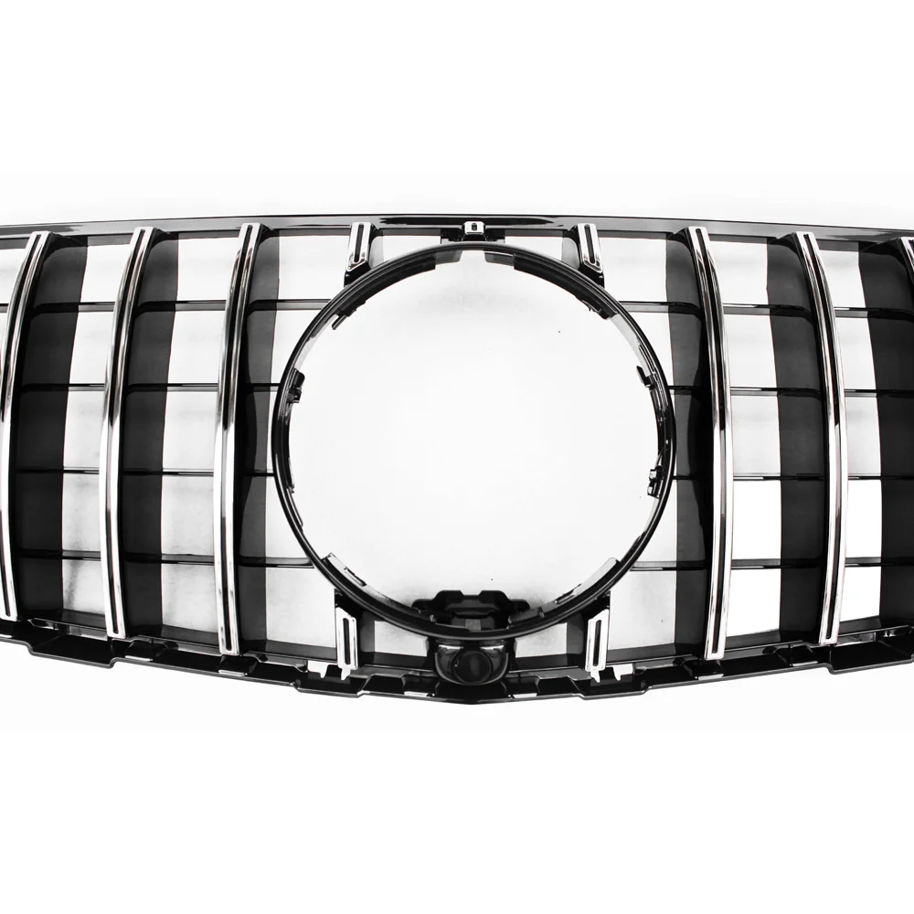 For Mercedes Benz GLC W253 X253 C253 2016 2017 2018 2019 GT AMG Racing Style Grill Front Bumper Grille Radiator Replacement Part