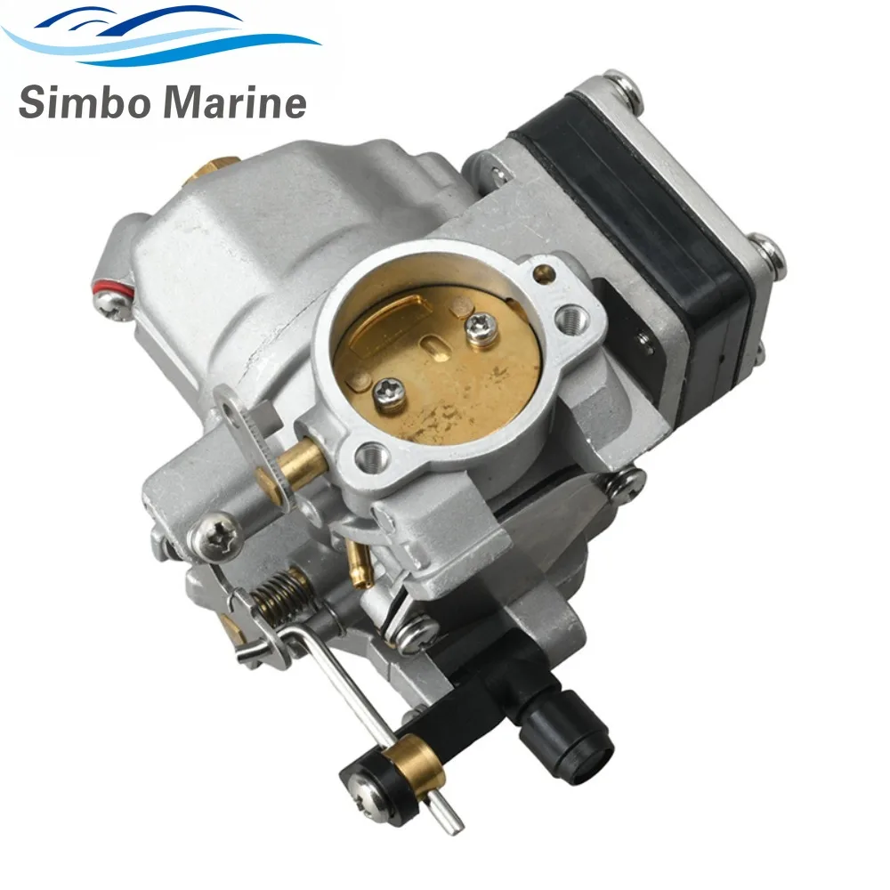 6E7-14301 Carburetor Assy For Yamaha Outboard Motor 2-stroke 9.9hp 15hp 6E7-14301-00 6E714301 684-14301 Boat Engine Parts