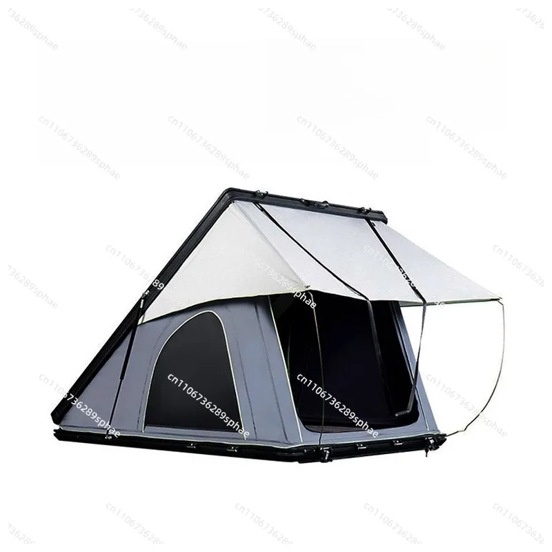 High Quality Tent Triangle Roof Tent Folding Hydraulic Automatic Opening Aluminum Alloy Hard Shell Outdoor