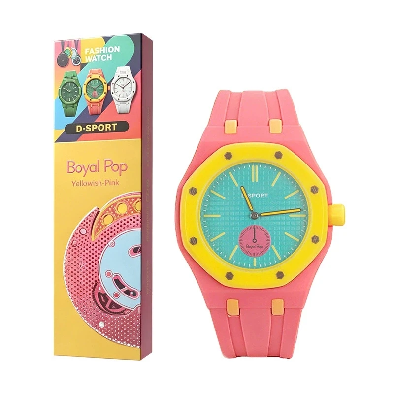 New Fashion Women Silicone Quartz Watch Men Hanging Necklace Pocket Watches Students Sports Watches Gifts Change To Pocket Watch view 4