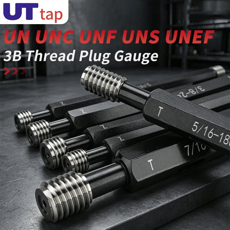 

1PCS 3B Thread Plug Gauge UN UNC UNF UNS UNEF 1''9/16 1''5/8 1''11/16 1''3/4 1''13/16 1''7/8 1''15/16 2''-- American Steel Gauge