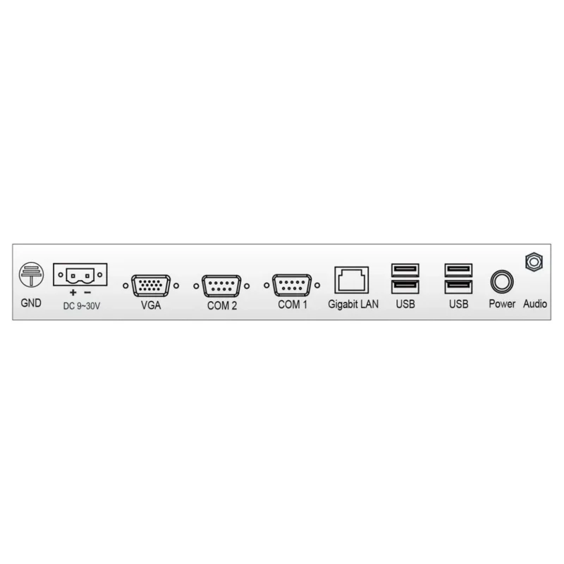 Custom OEM 19 Inch XGA TFT LCD Resistive Touch Screen Industrial Panel PC All in One Computer