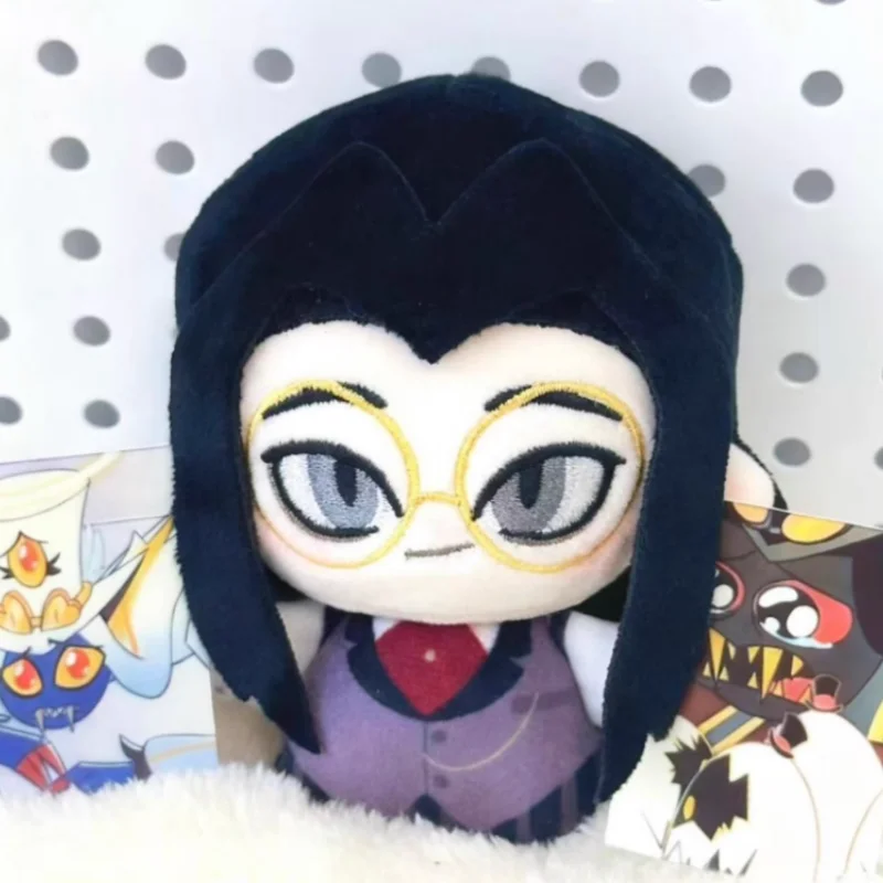 متوفر في فندق Hazbin دمية قطنية مقاس 10 سم ذات مظهر عالي وهدايا لعبة Kawaii القطيفة #3