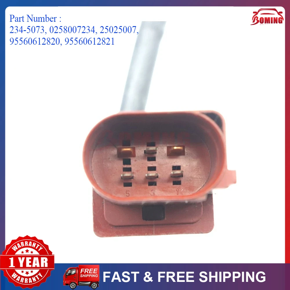 

New Car Air Fuel Ratio Lambda O2 Oxygen Sensor 234-5073 0258007234 95560612820 For Porsche Cayenne 3.2L-V6 2004-2006 2345073
