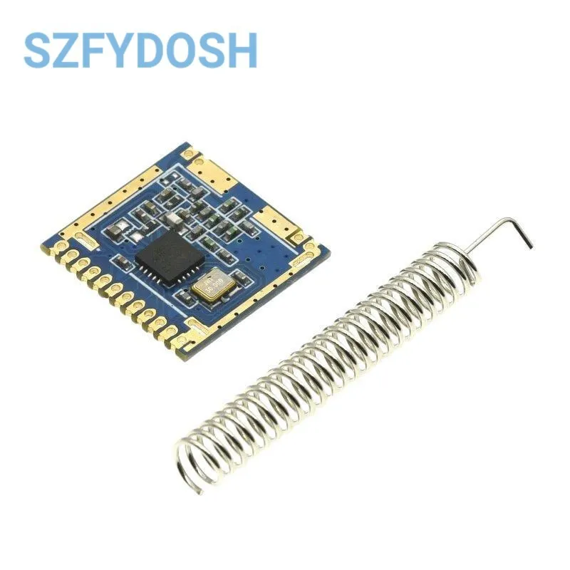 CMT2300A SI4432 433MHz Wireless Transceiver Module UM2010 Wireless Communication SPI RF Transmitter Receiver Spring Antenna