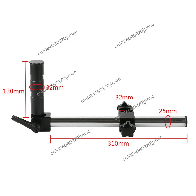 

32mm Bracket Diameter Horizontal Moving Long Arm Rod Industrial Camera Bracket Universal Rod Microscope Bracket Accessories