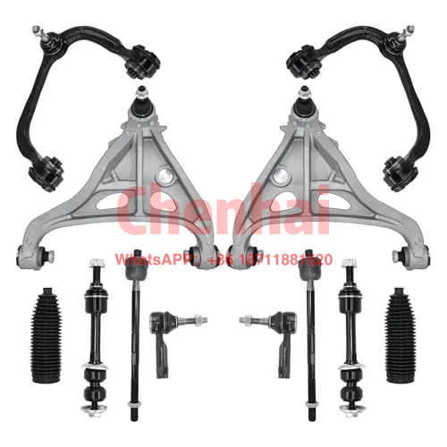 

Pcs Front Control Arm Kit for Ford F150 2005-2008 Lincoln Mark LT W/ Ball Joints Tie Rods Boots Sway Bar Links