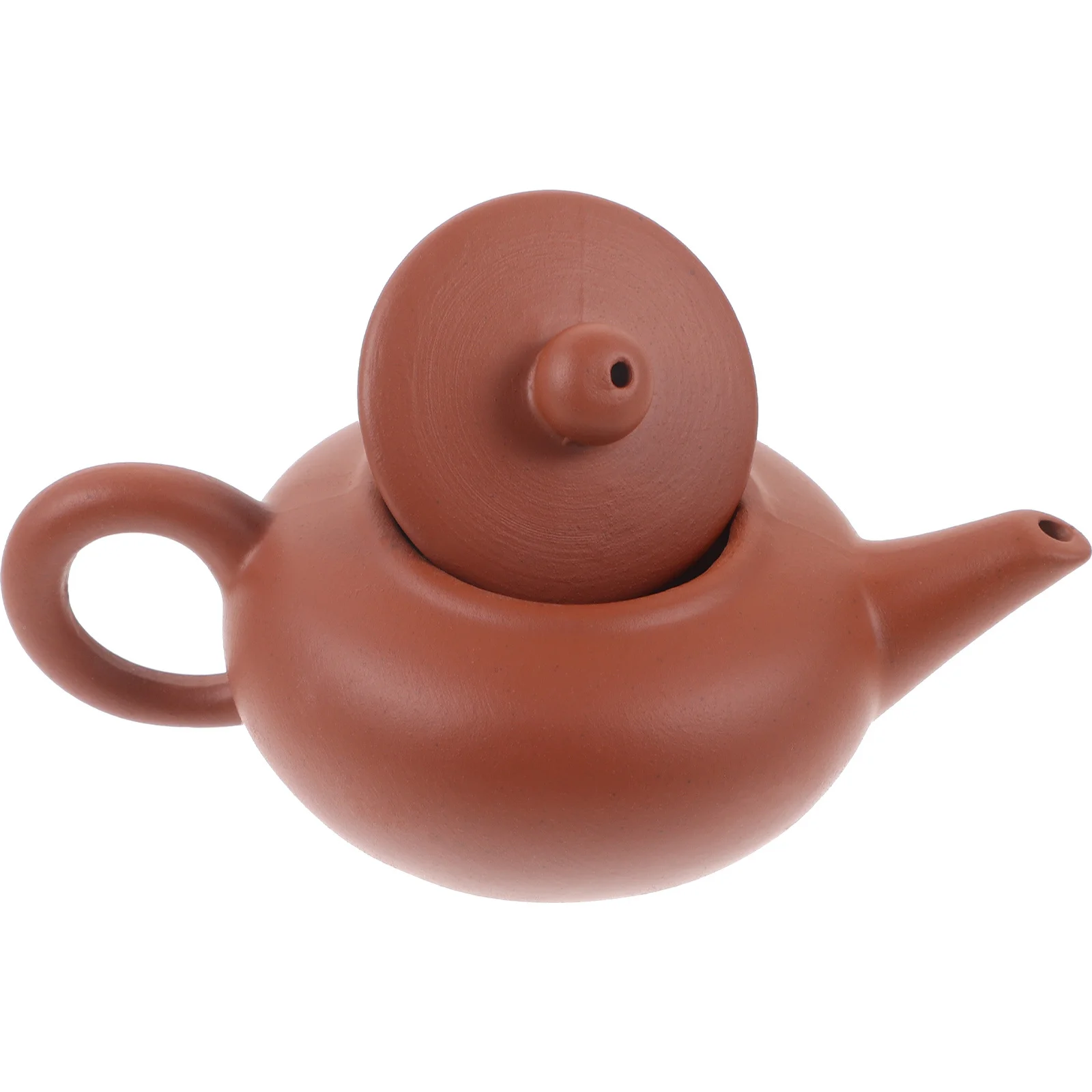 

Mini Clay Kettle Teakettle Decoration Small Realistic Water Kettle Ornament Mini House Prop Coffee Pot Decor Photo Prop