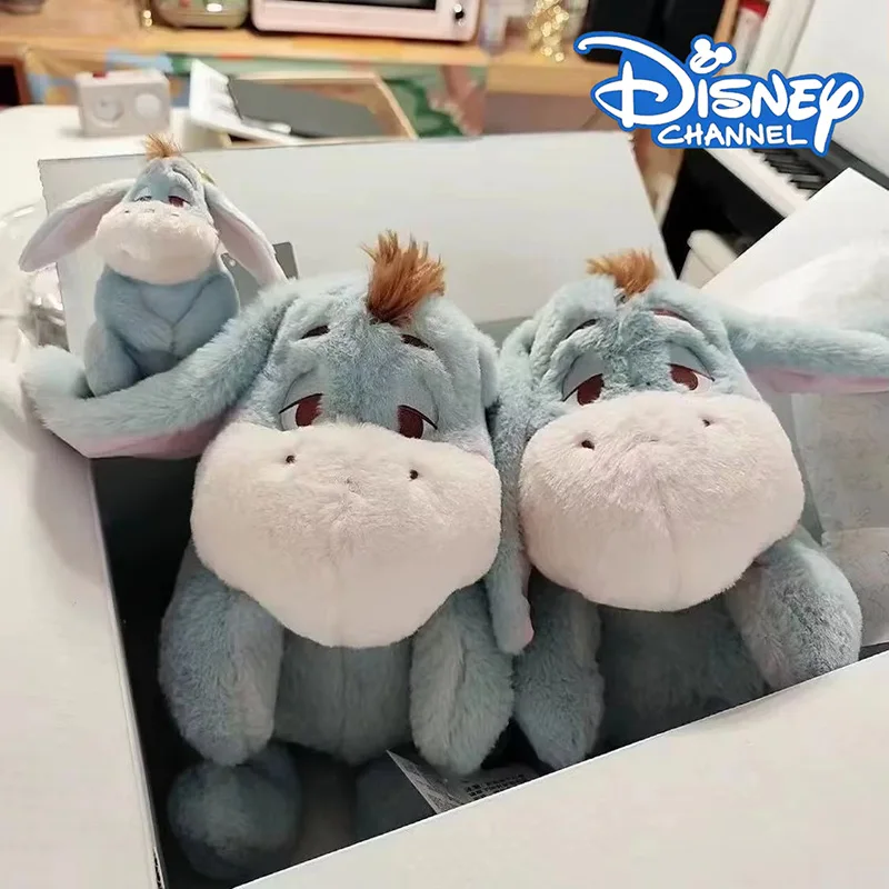 Disney Kawaii Eeyore Plüsch Puppe Spielzeug Schlaflose Serie Stofftier Figur Kissen Cartoon Weiche Puppe Zimmer Dekor Kinder Geschenk