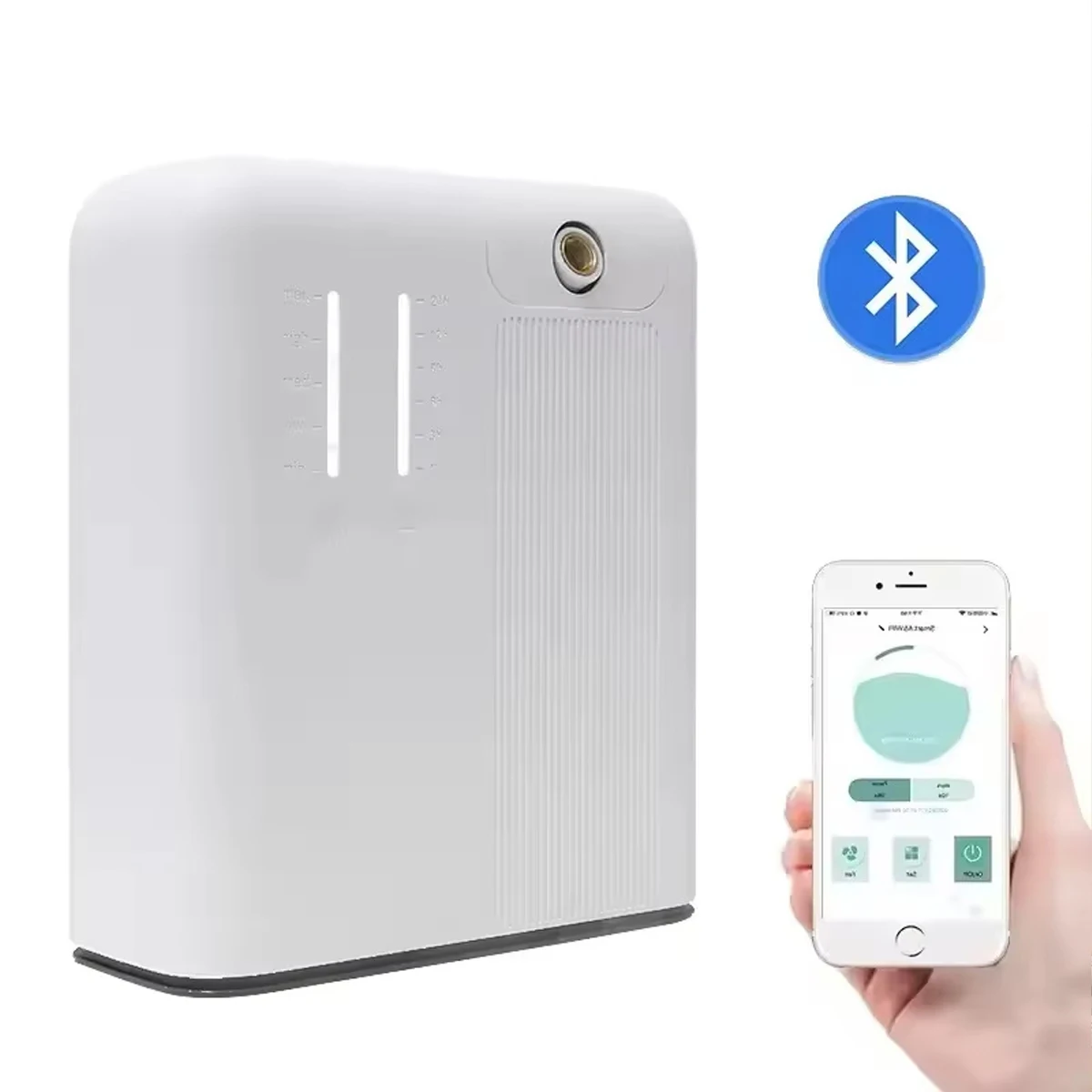 NAMSTE Aroma Diffuser Scent Machine Wall Mounted Waterless Diffuser Coverage 500m³ Bluetooth APP Control Fragrance Diffuser Home