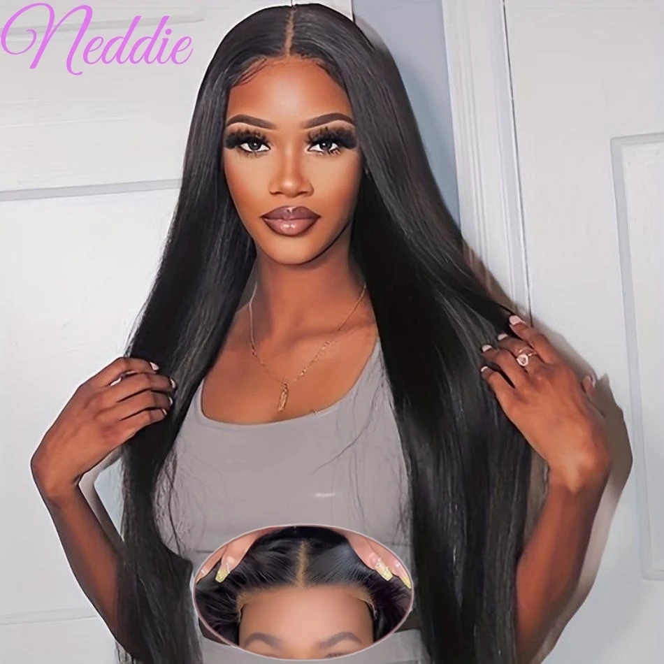 Glueless Wig Human Hair Ready To Wear Straight Wigs 5x5 Lace Frontal Wig 4x4 Brazilian Closure Wig For Women Lace Front Wigs