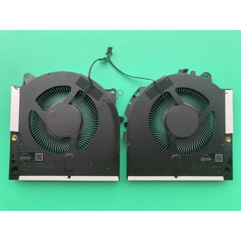 Original for DELL Alienware M17 R5 CPU GPU COOLING FAN R L 2022 DC12V