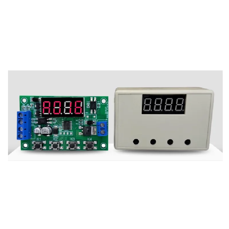 

Multi functional delay timing pulse triggering time field effect MOS transistor module cyclic mute on/off 12V 24V