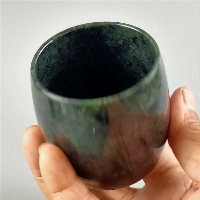 Medicina Natural Rei Jade Teacup Copo De Água Kung Fu Chá Set Teacup