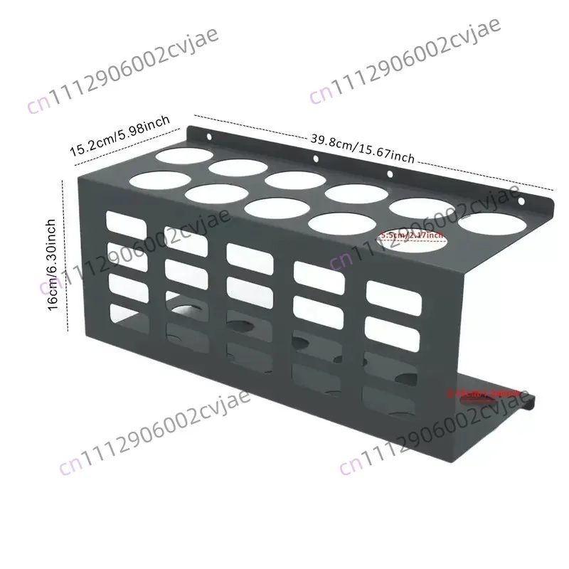 Stainless steel wall-mounted sealant and lubricating oil finishing rack workshop garage and shelf multi-functional storage rack