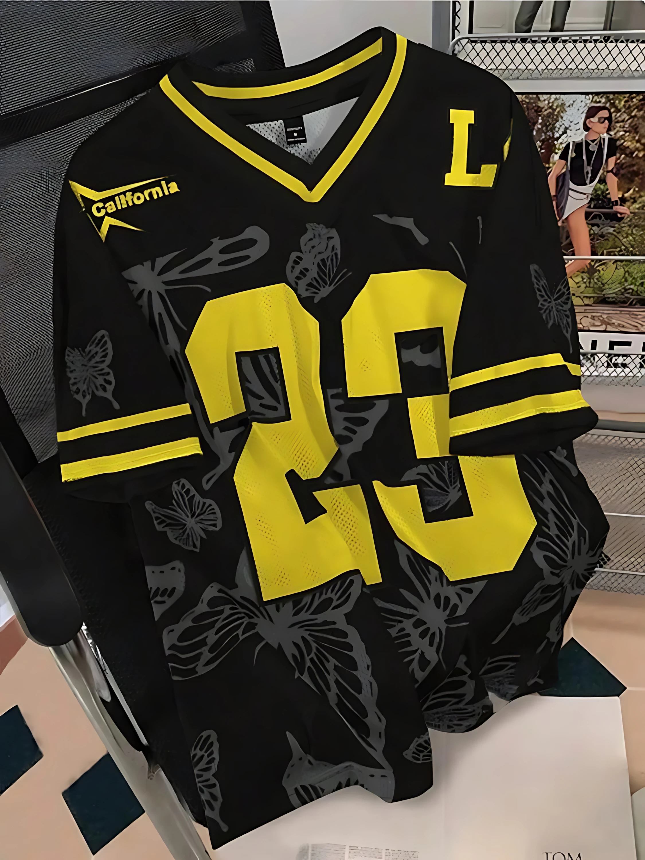 2025 صيف جديد تي شيرت رجالي عادية رياضي تنفس وخفيفة الوزن الخامس الرقبة تي شيرت رجالي #3