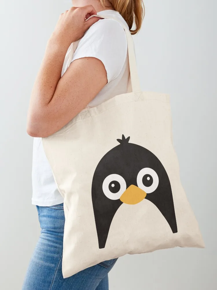 

Cute Vector Penguin Tote Bag shopper bags for women Lady bags eco pack large tote bag