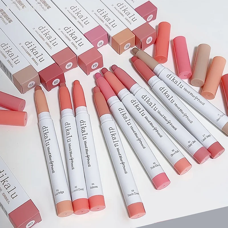 DIKALU Matte Lip Liner for Novice Non-Stick Velvet Mist Lip Gloss Lipstick Long-Lasting Moisturizing Lip Toot Cup