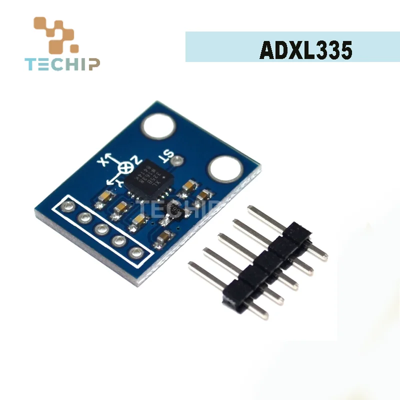 GY-61 ADXL335 3-осевой модуль акселерометра с аналоговым выходом Модуль углового преобразователя 3 В-5 В