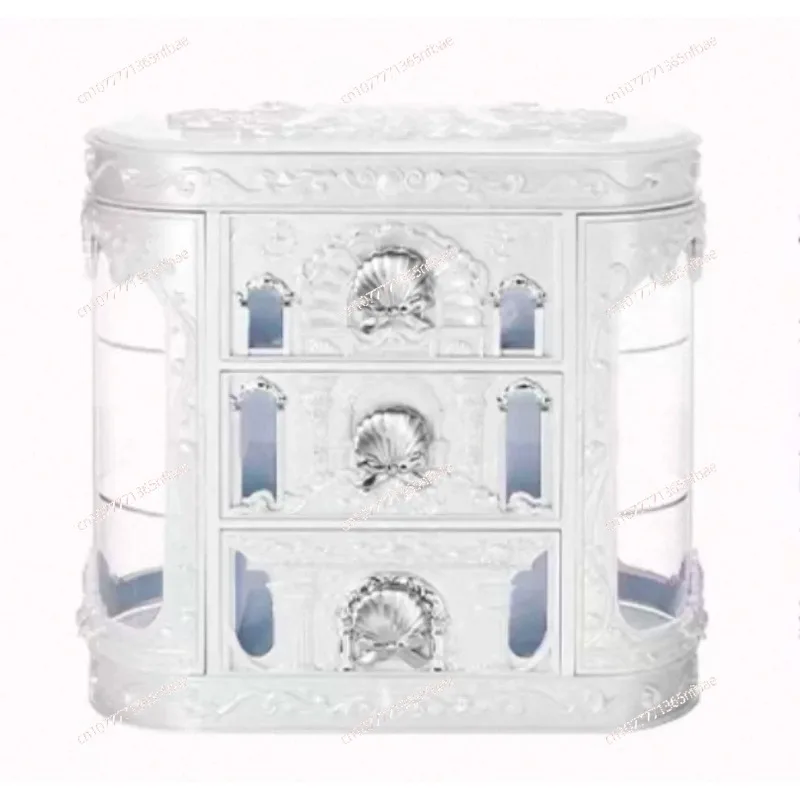 Butterfly Cloud Box Strawberry Cupid Desktop Jewelry Empty Box Showcase Does Not Include Cosmetics Makeup Case